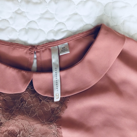 Lauren Conrad lace blouse - Picture 3 of 7